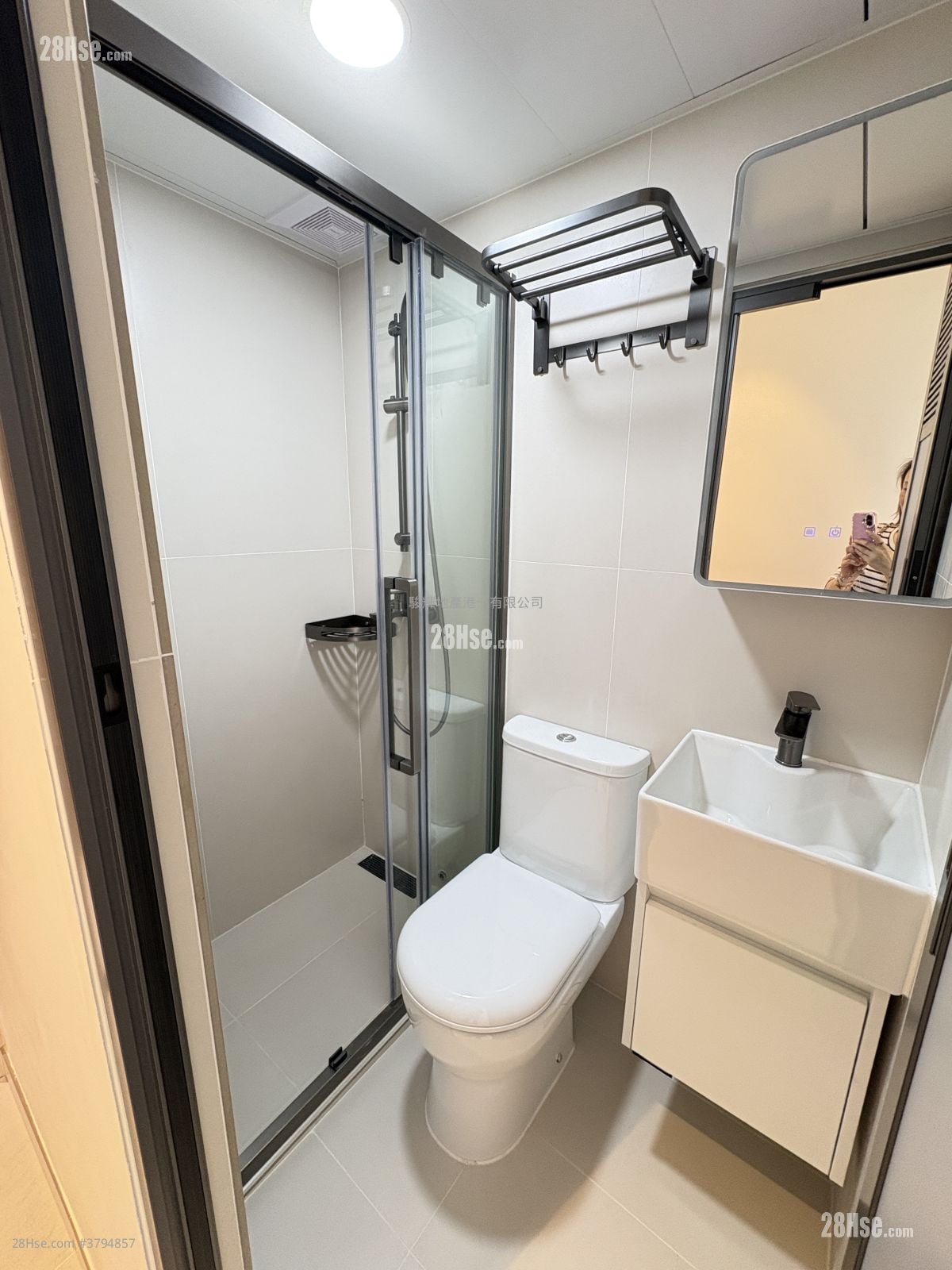 文华楼 租盘 开放式间隔 , 1 浴室 160 平方尺