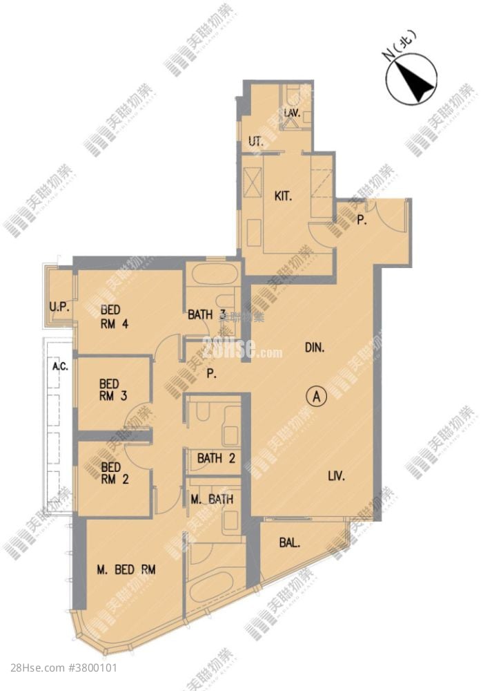 Lp10 Sell 4 Bedrooms , 2 Bathrooms 1,202 ft²