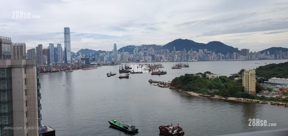 维港滙 租盘 2 房 , 1 浴室 532 平方尺