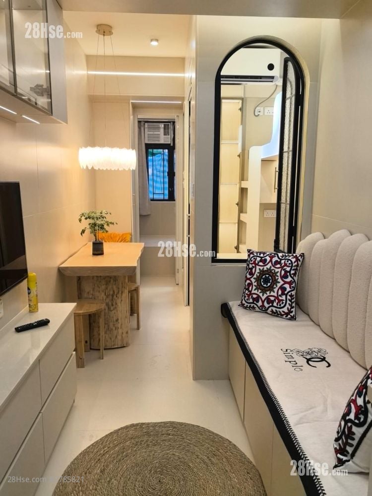 松竹楼 租盘 2 房 260 平方尺