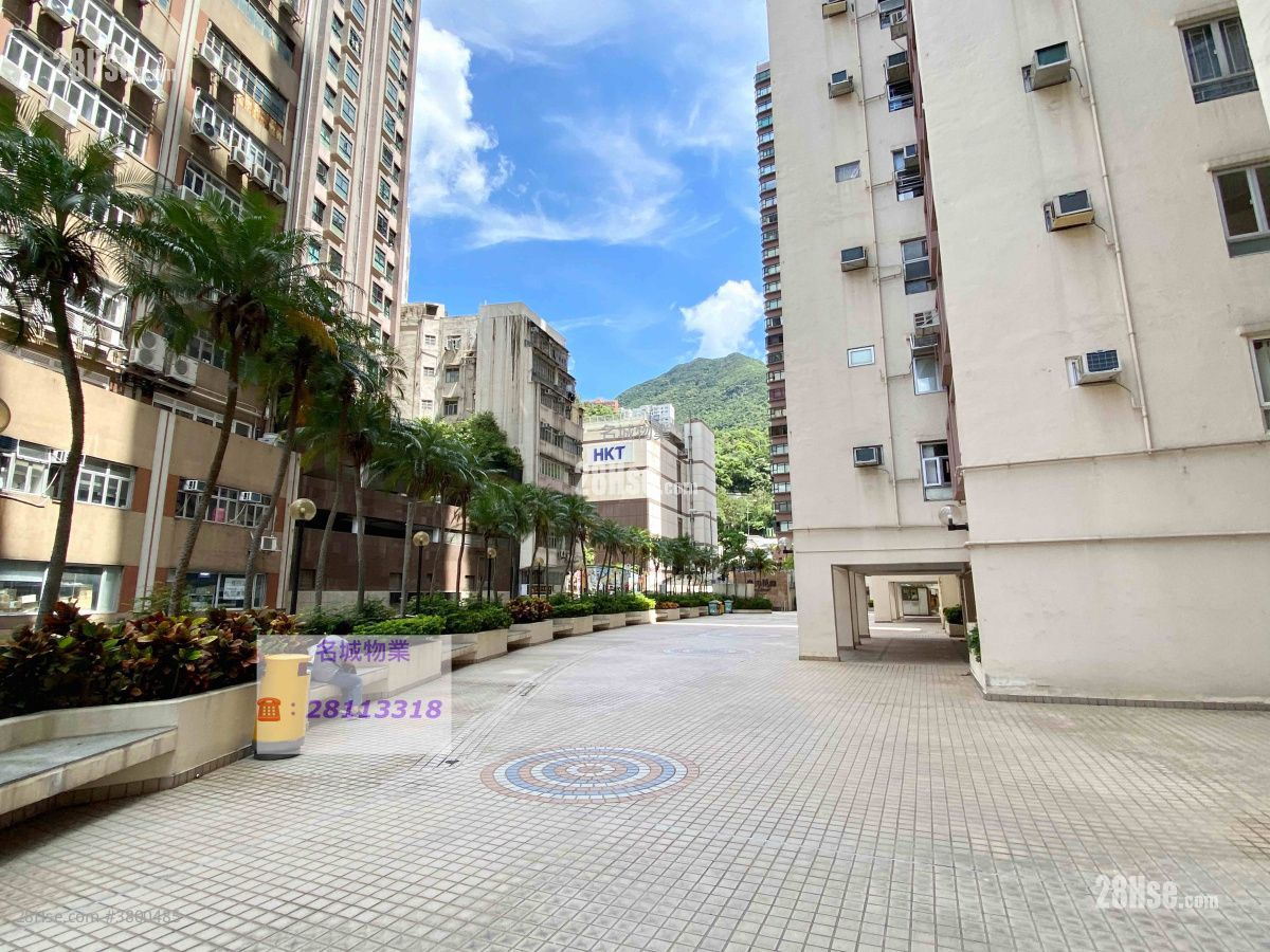 大厦入口: 嘉辉花园 售盘 开放式间隔 , 1 浴室 282 平方尺