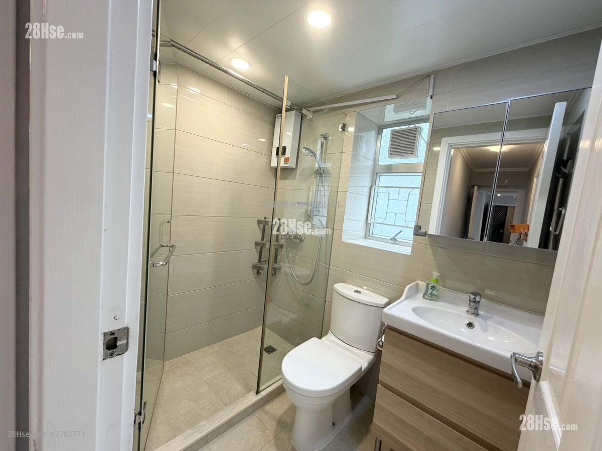 赛西湖大厦 租盘 3 房 , 2 浴室 1,090 平方尺