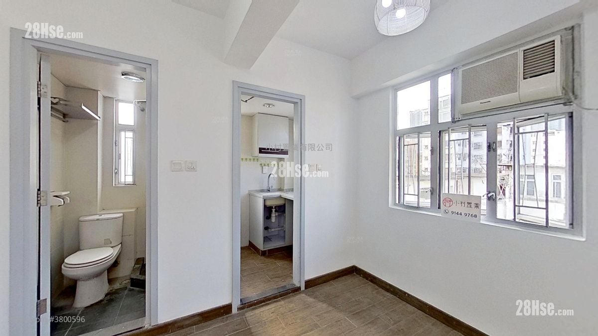 厅: 保良局少清大厦 租盘 2 房 , 1 浴室 280 平方尺