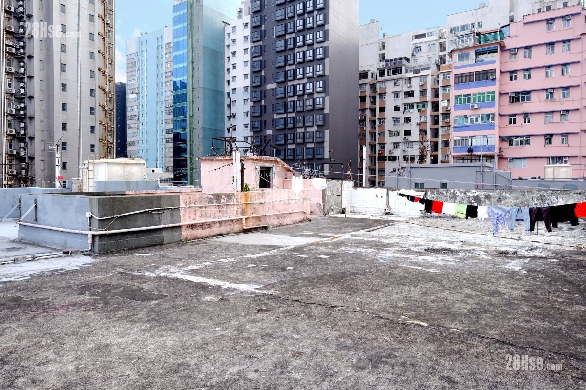 天台: 窝打老道3A-3B 售盘 5+ 房 , 5+ 浴室 849 平方尺