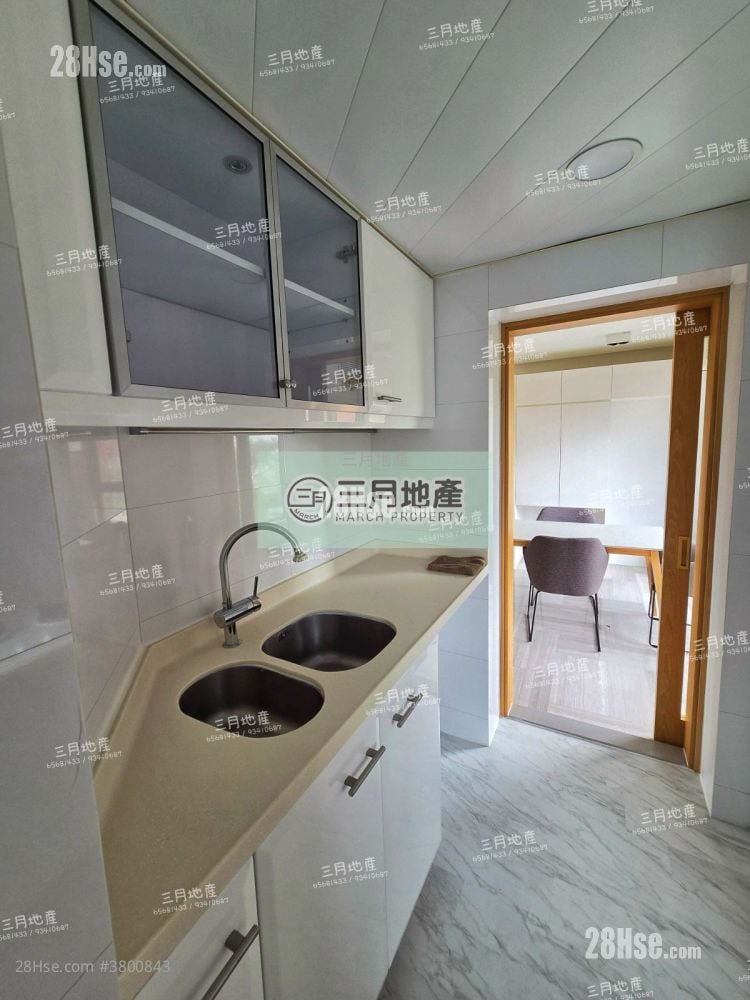 丽豪阁 租盘 2 房 , 2 浴室 860 平方尺