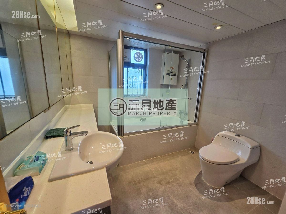 丽豪阁 租盘 2 房 , 2 浴室 860 平方尺