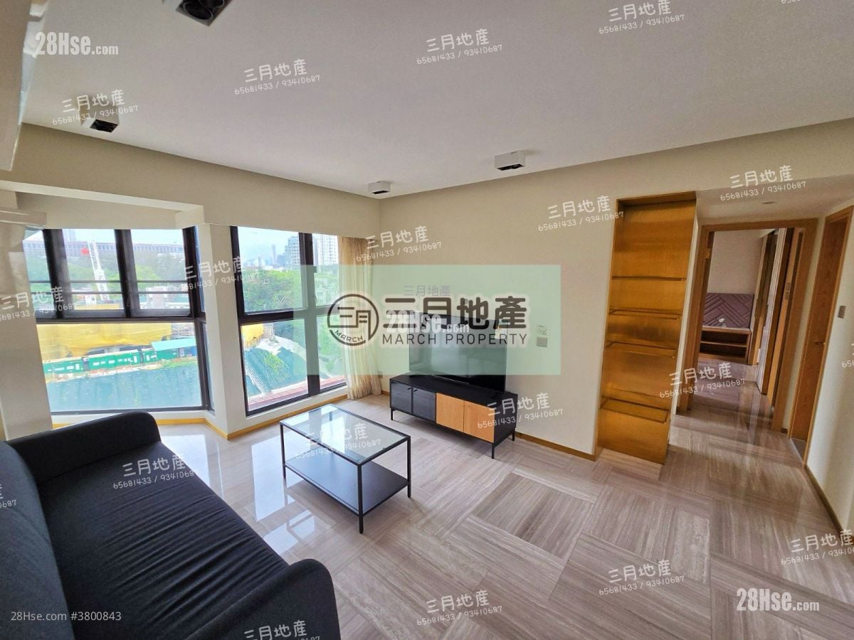 丽豪阁 租盘 2 房 , 2 浴室 860 平方尺