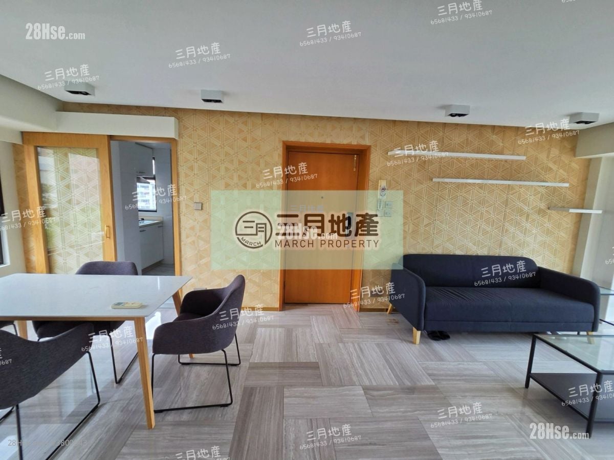 丽豪阁 租盘 2 房 , 2 浴室 860 平方尺