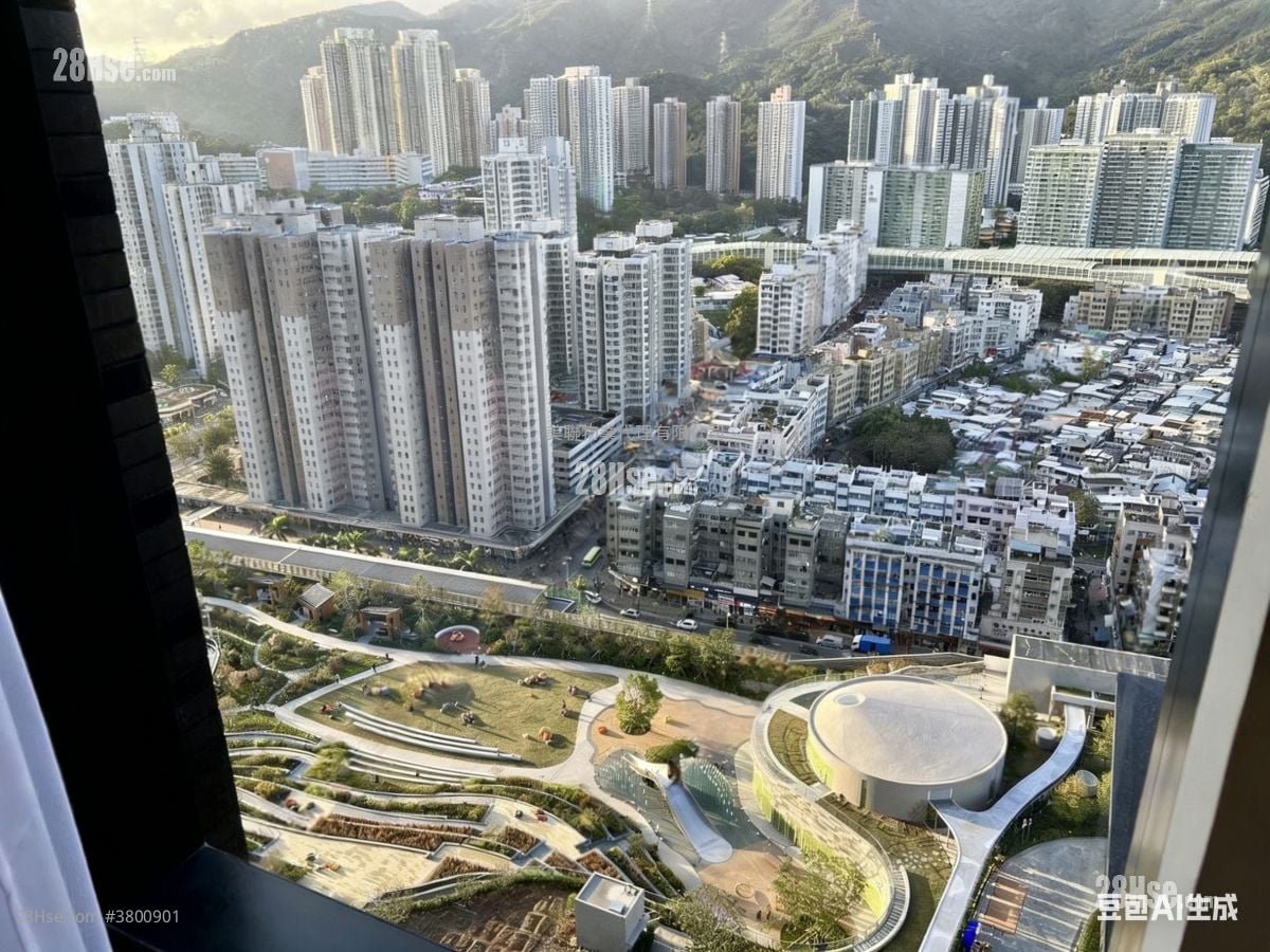 景观: 柏傲庄 售盘 2 房 , 1 浴室 483 平方尺