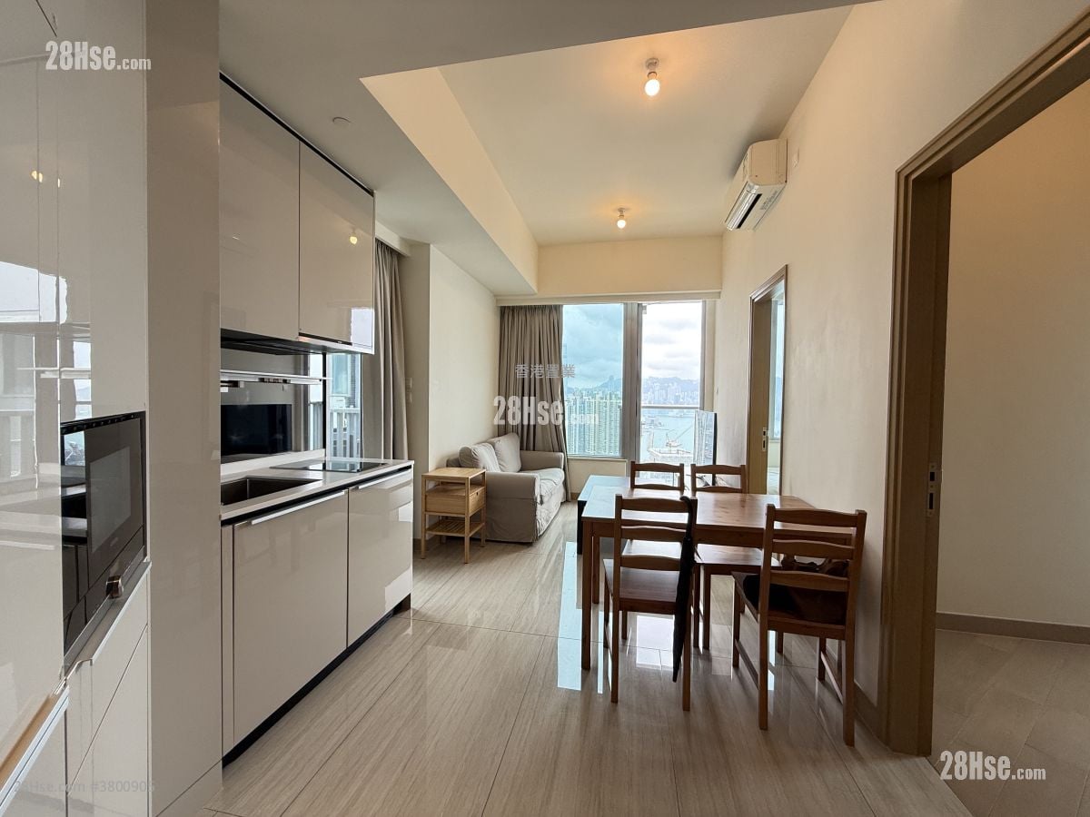 汇玺 租盘 2 房 , 1 浴室 442 平方尺