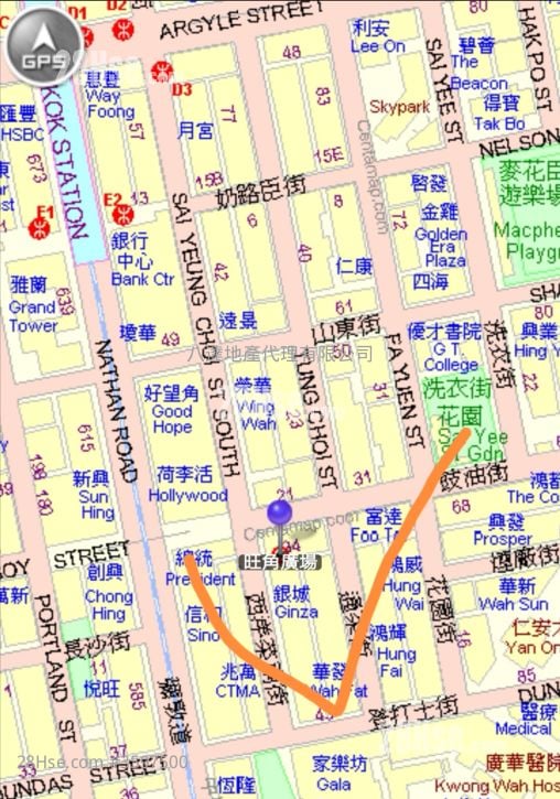 旺角广场 售盘 2 房 , 1 浴室 333 平方尺