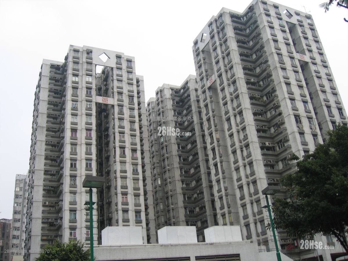 颂贤花园 租盘 2 房 , 1 浴室 376 平方尺