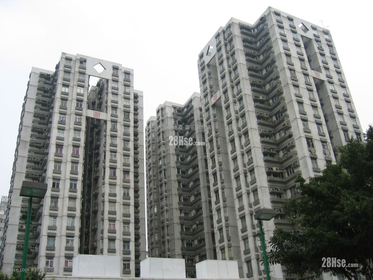 颂贤花园 租盘 2 房 , 1 浴室 376 平方尺