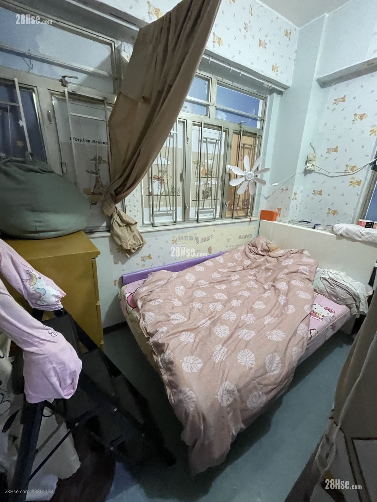 单幢楼房 租盘 开放式间隔 , 1 浴室 305 平方尺