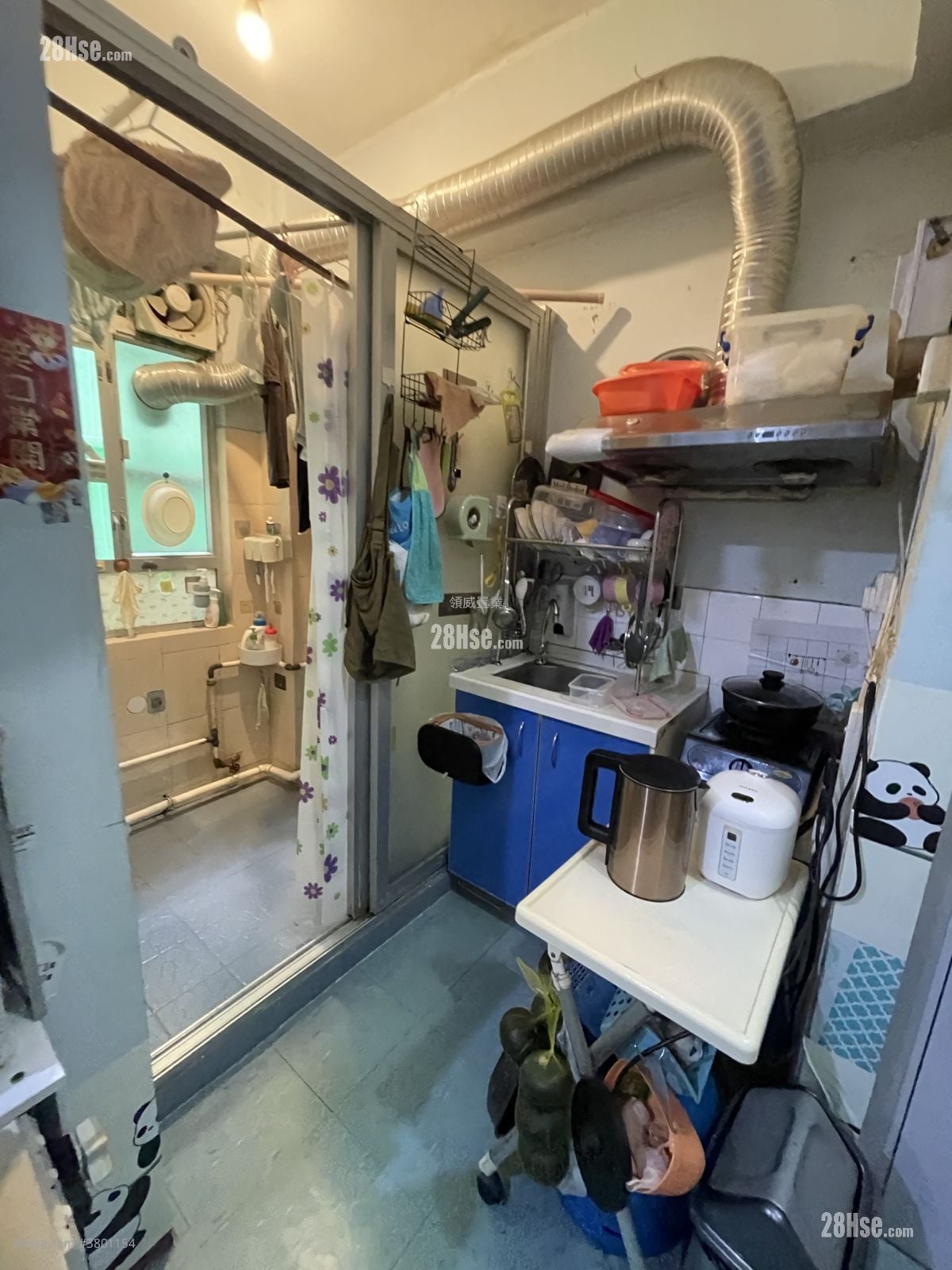 单幢楼房 租盘 开放式间隔 , 1 浴室 305 平方尺