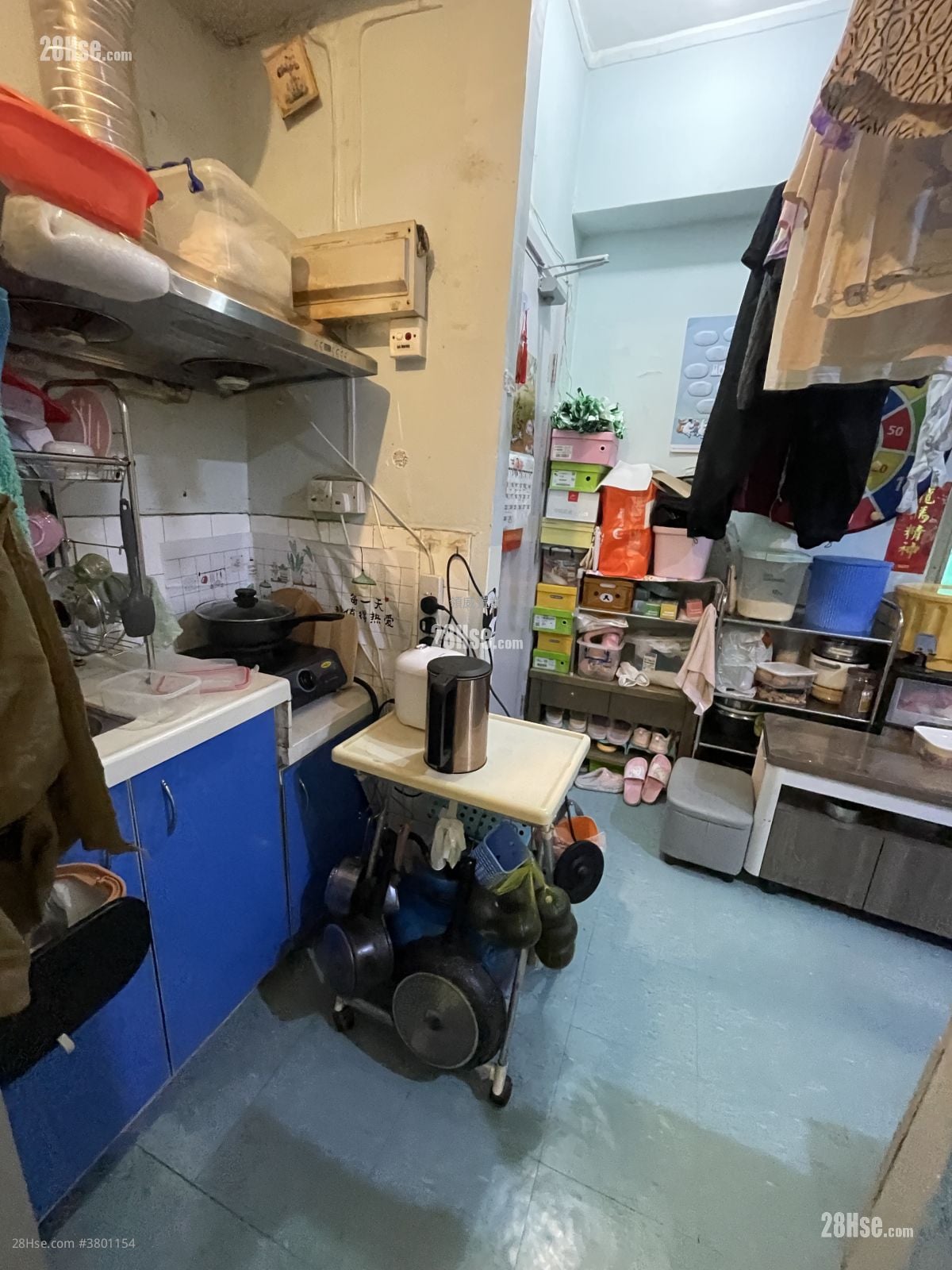 单幢楼房 租盘 开放式间隔 , 1 浴室 305 平方尺