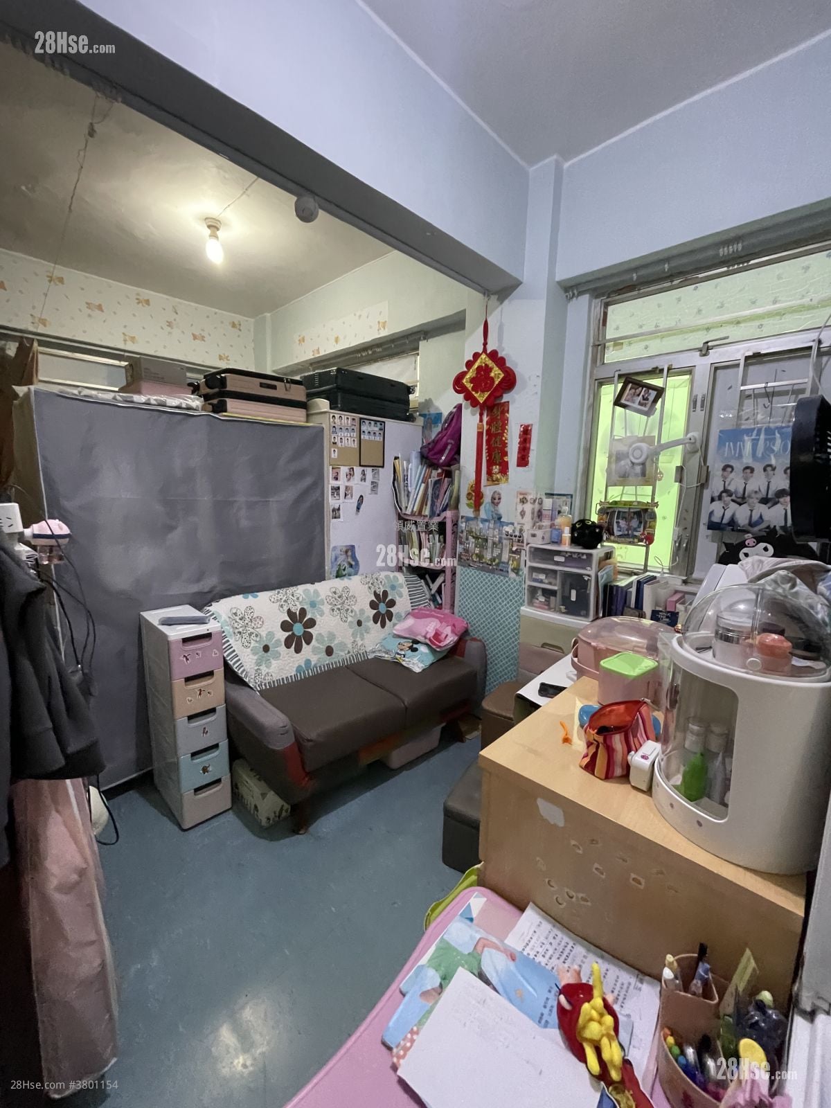 单幢楼房 租盘 开放式间隔 , 1 浴室 305 平方尺