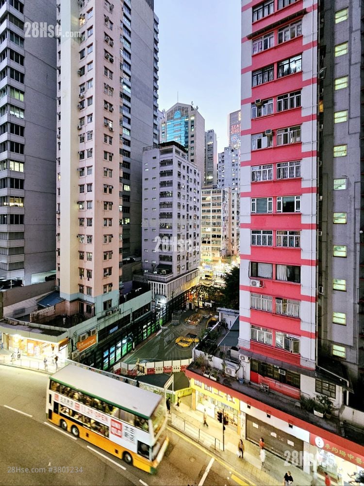 文兴大厦 租盘 2 房 , 1 浴室 322 平方尺