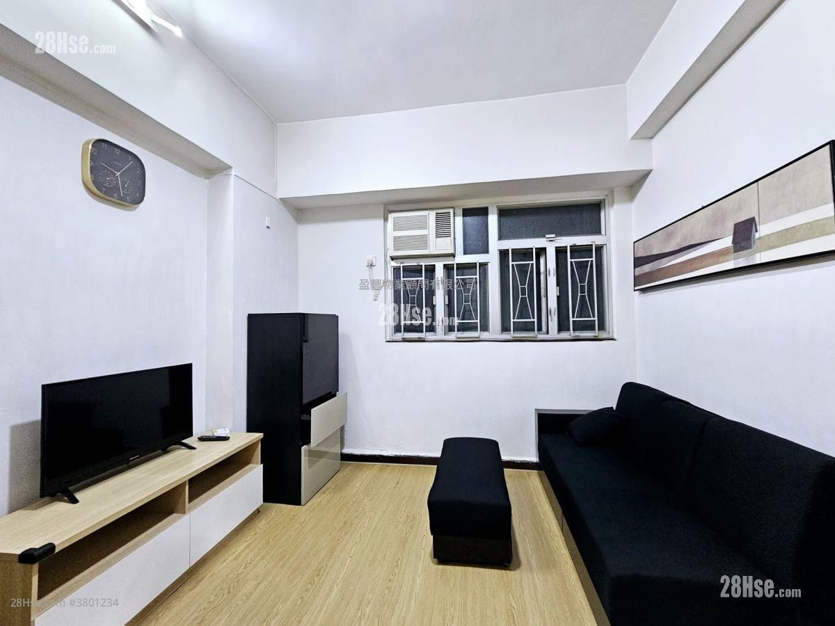 文兴大厦 租盘 2 房 , 1 浴室 322 平方尺