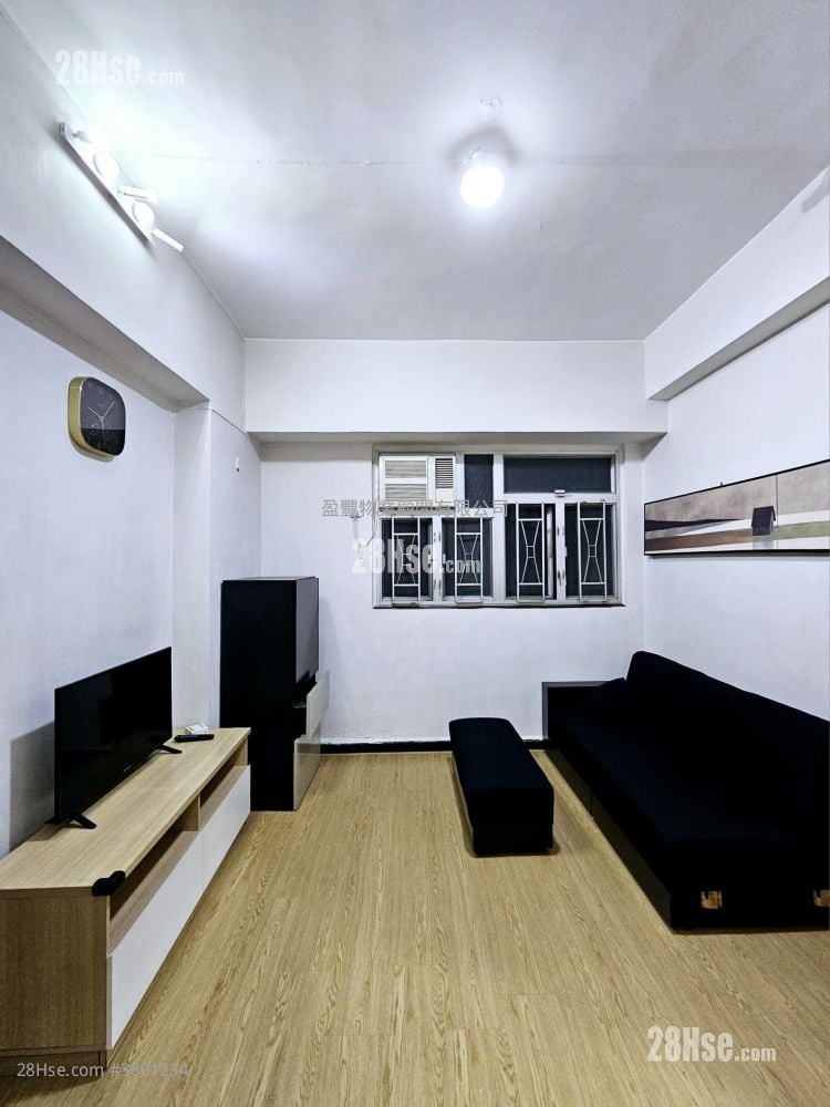 文兴大厦 租盘 2 房 , 1 浴室 322 平方尺