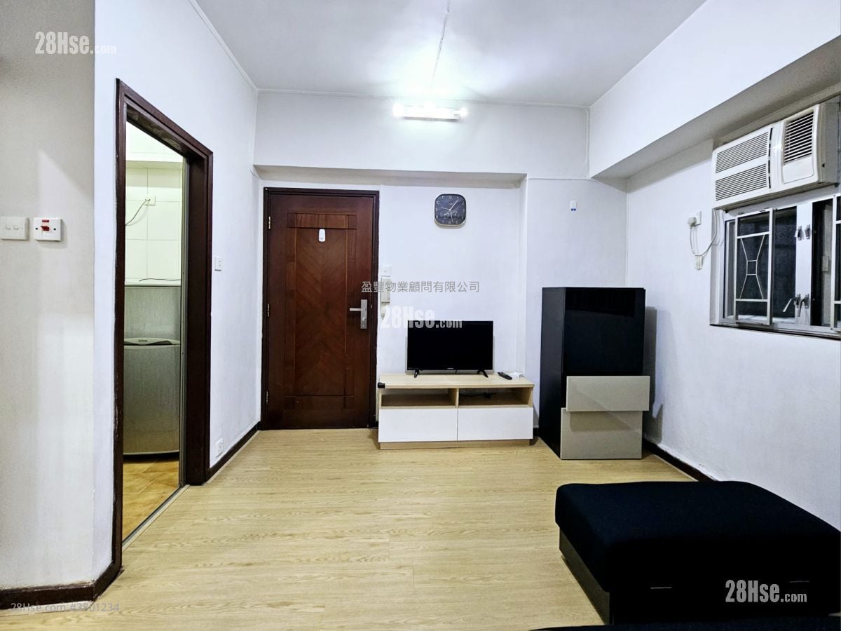 文兴大厦 租盘 2 房 , 1 浴室 322 平方尺