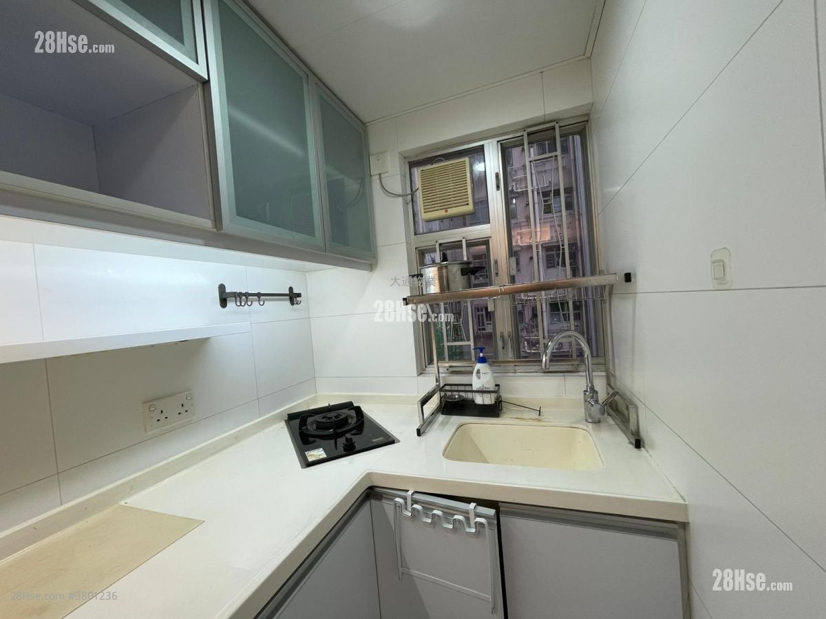 福怡大厦 租盘 2 房 , 1 浴室 342 平方尺