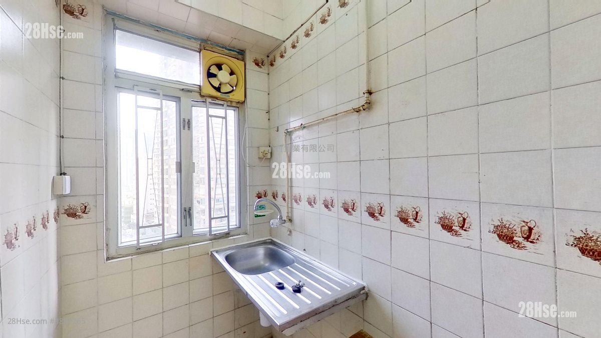 厨房: 香岛大厦 租盘 2 房 , 1 浴室 294 平方尺