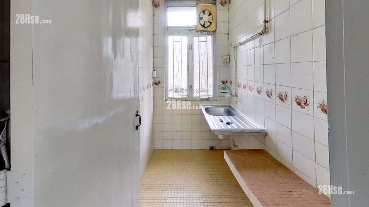 厨房: 香岛大厦 租盘 2 房 , 1 浴室 294 平方尺