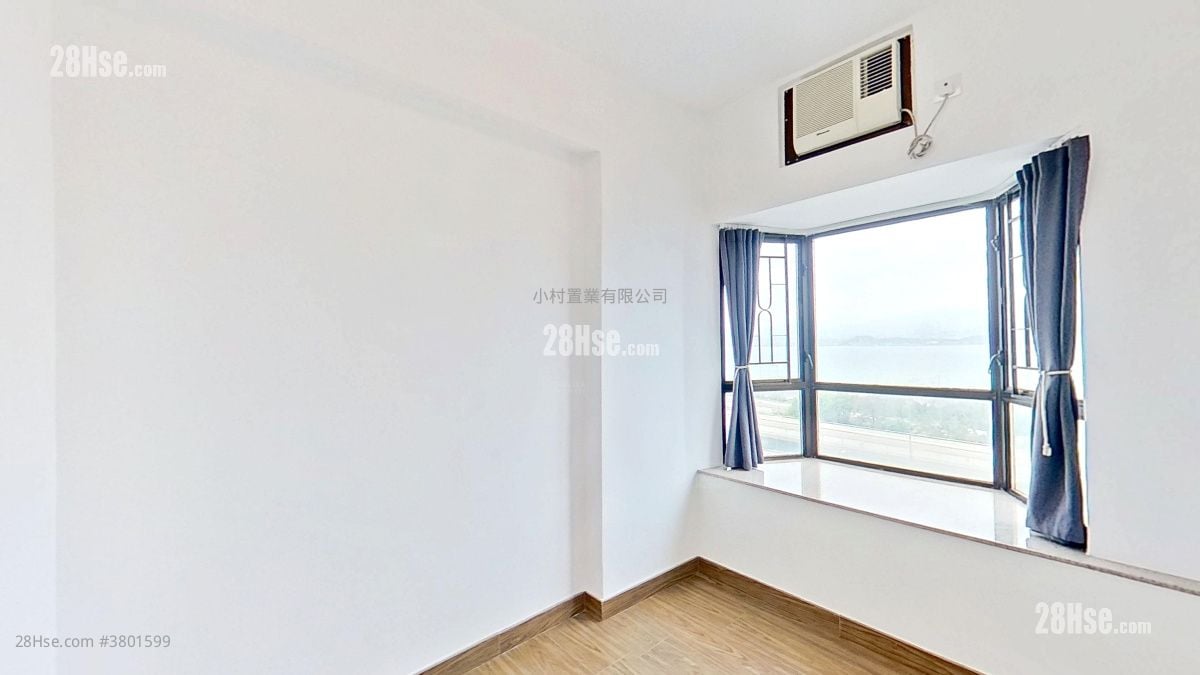 睡房 1: 高乐花园 租盘 2 房 , 1 浴室 340 平方尺