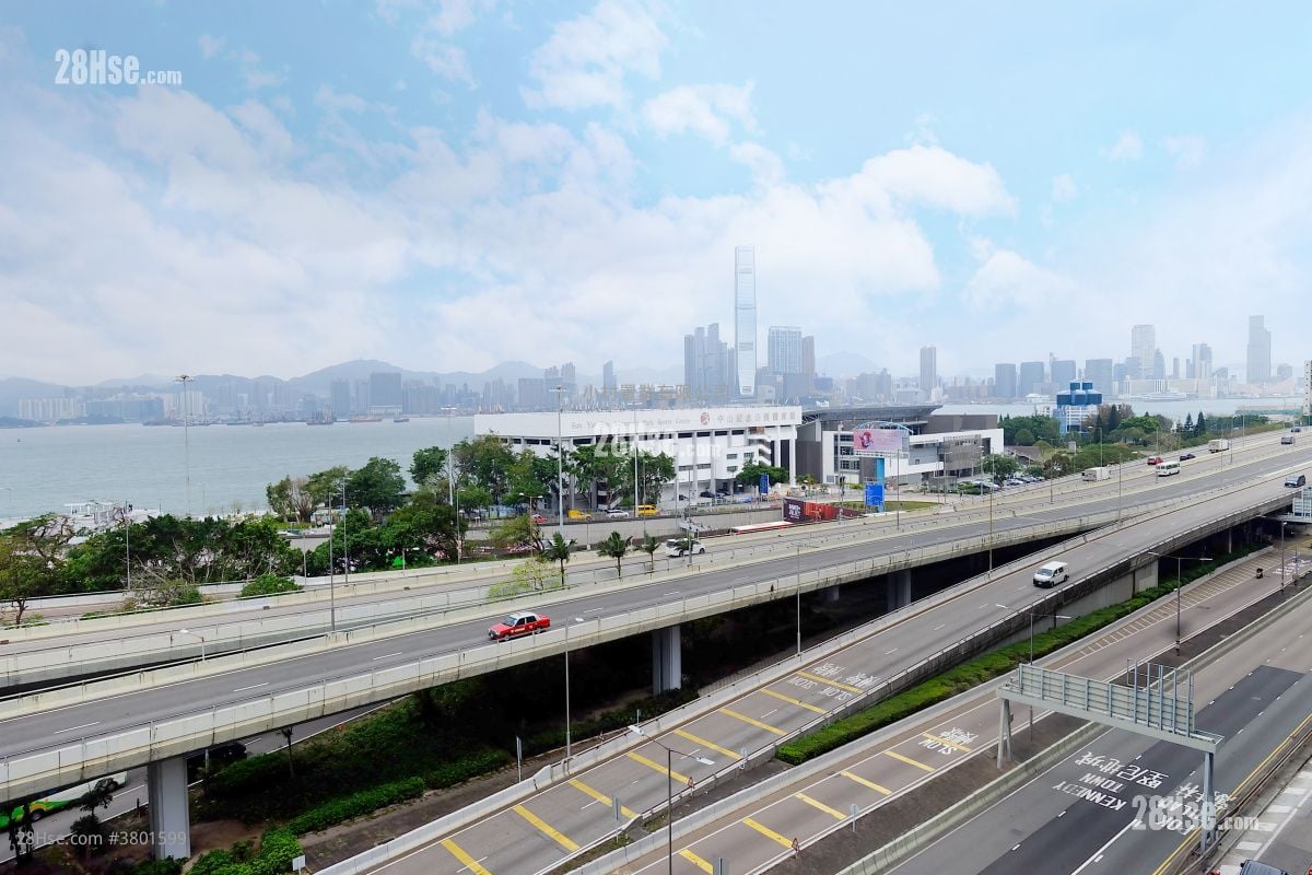 景观: 高乐花园 租盘 2 房 , 1 浴室 340 平方尺