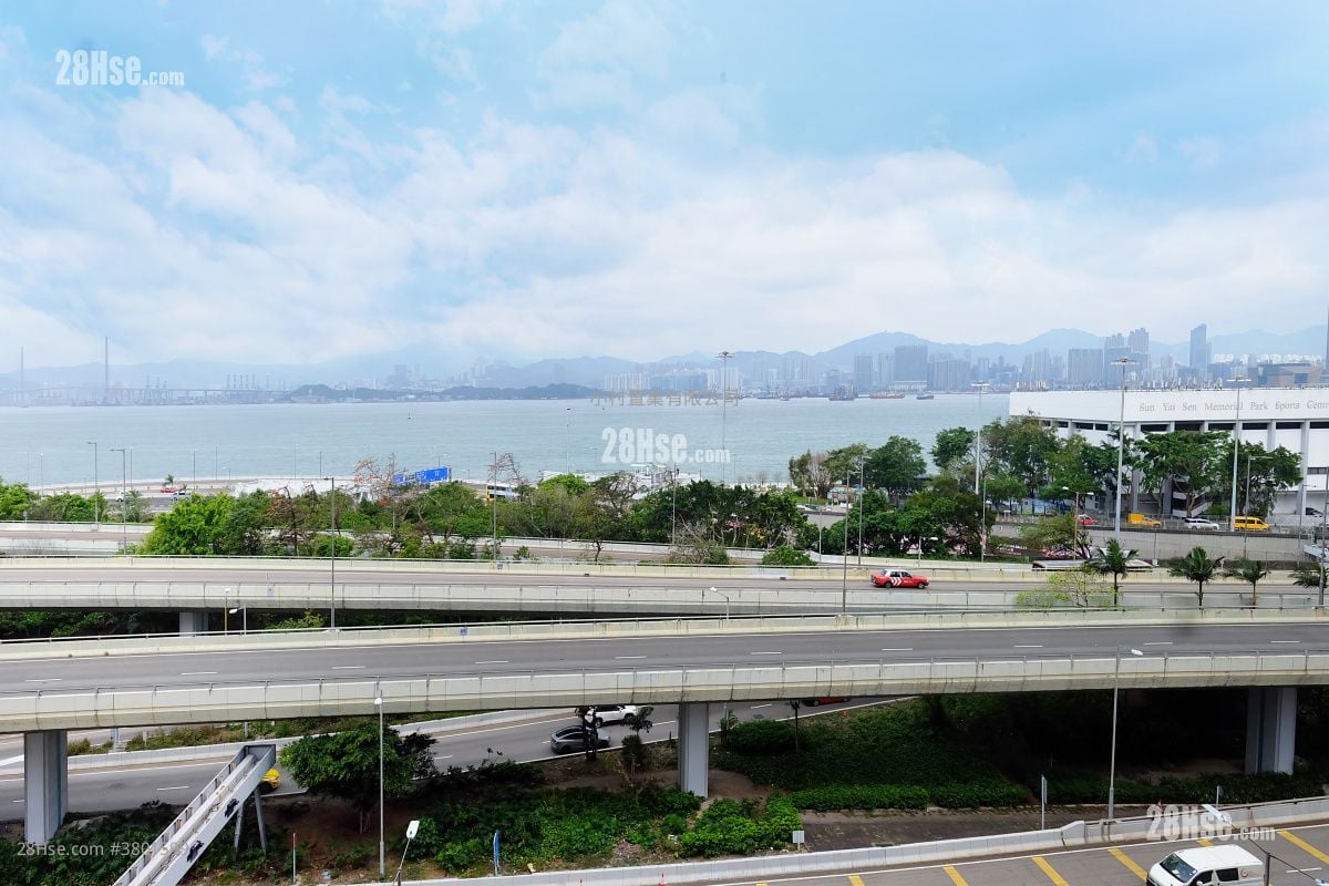 景观: 高乐花园 租盘 2 房 , 1 浴室 340 平方尺