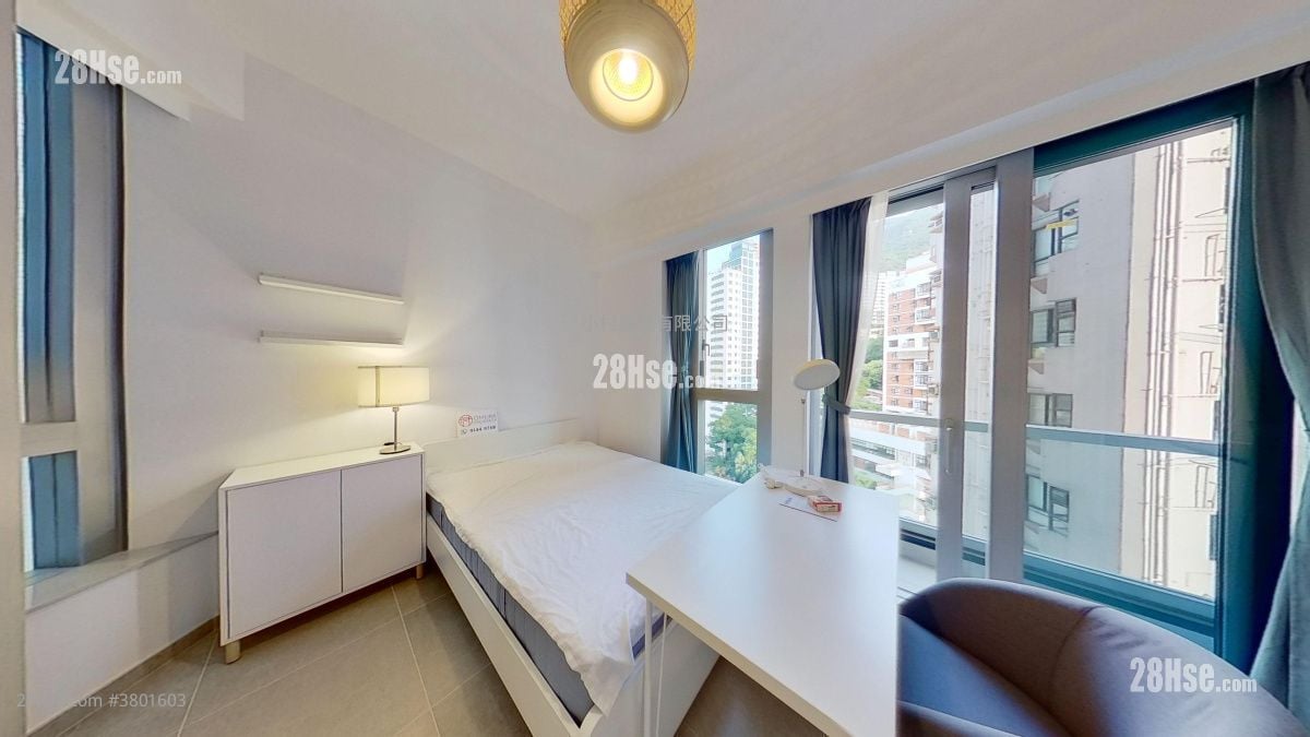 主人房: The Bonham 租盘 开放式间隔 , 1 浴室 256 平方尺