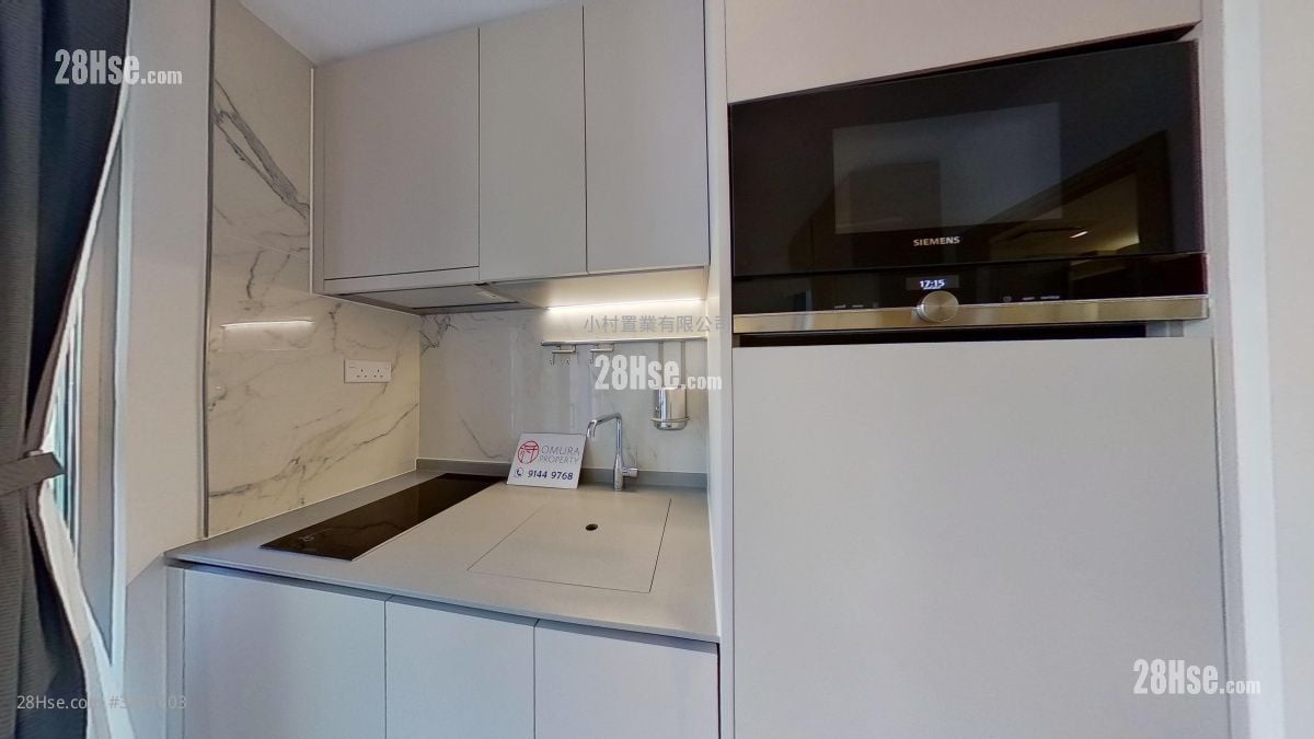 厨房: The Bonham 租盘 开放式间隔 , 1 浴室 256 平方尺