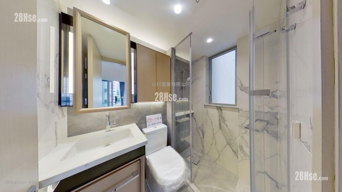 浴室: The Bonham 租盘 开放式间隔 , 1 浴室 256 平方尺