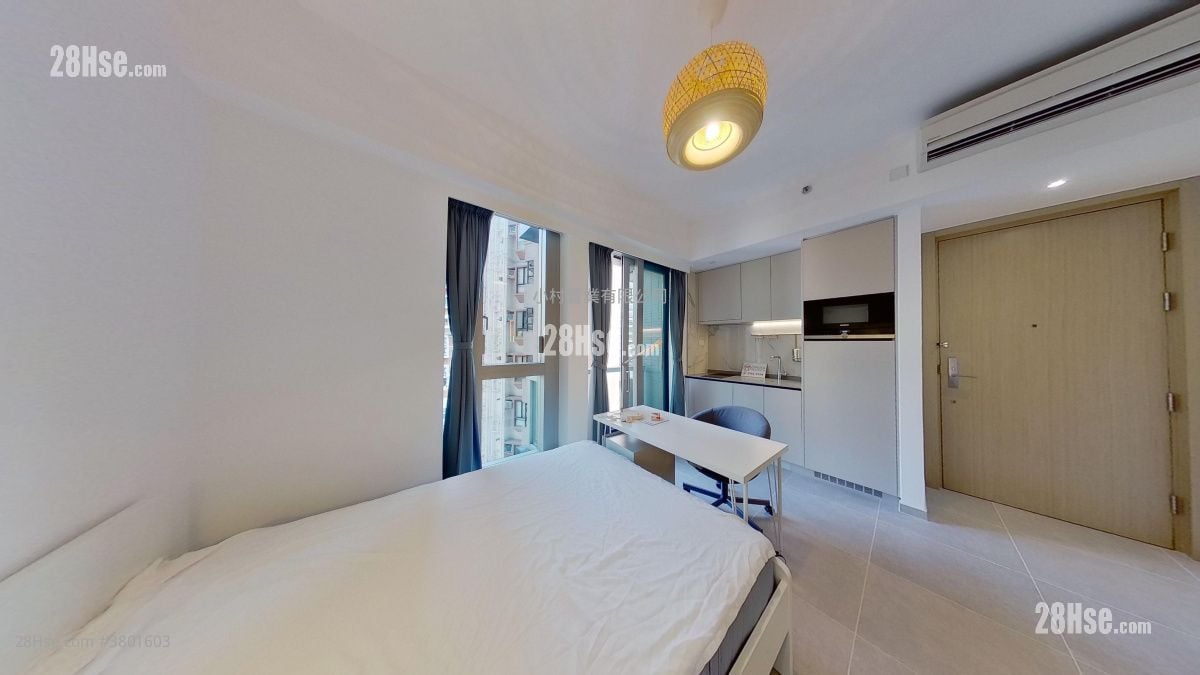 主人房: The Bonham 租盘 开放式间隔 , 1 浴室 256 平方尺