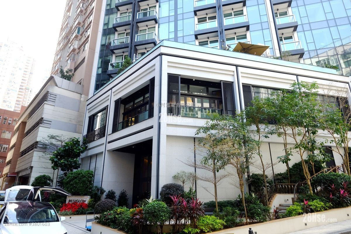 大厦外观: The Bonham 租盘 开放式间隔 , 1 浴室 256 平方尺