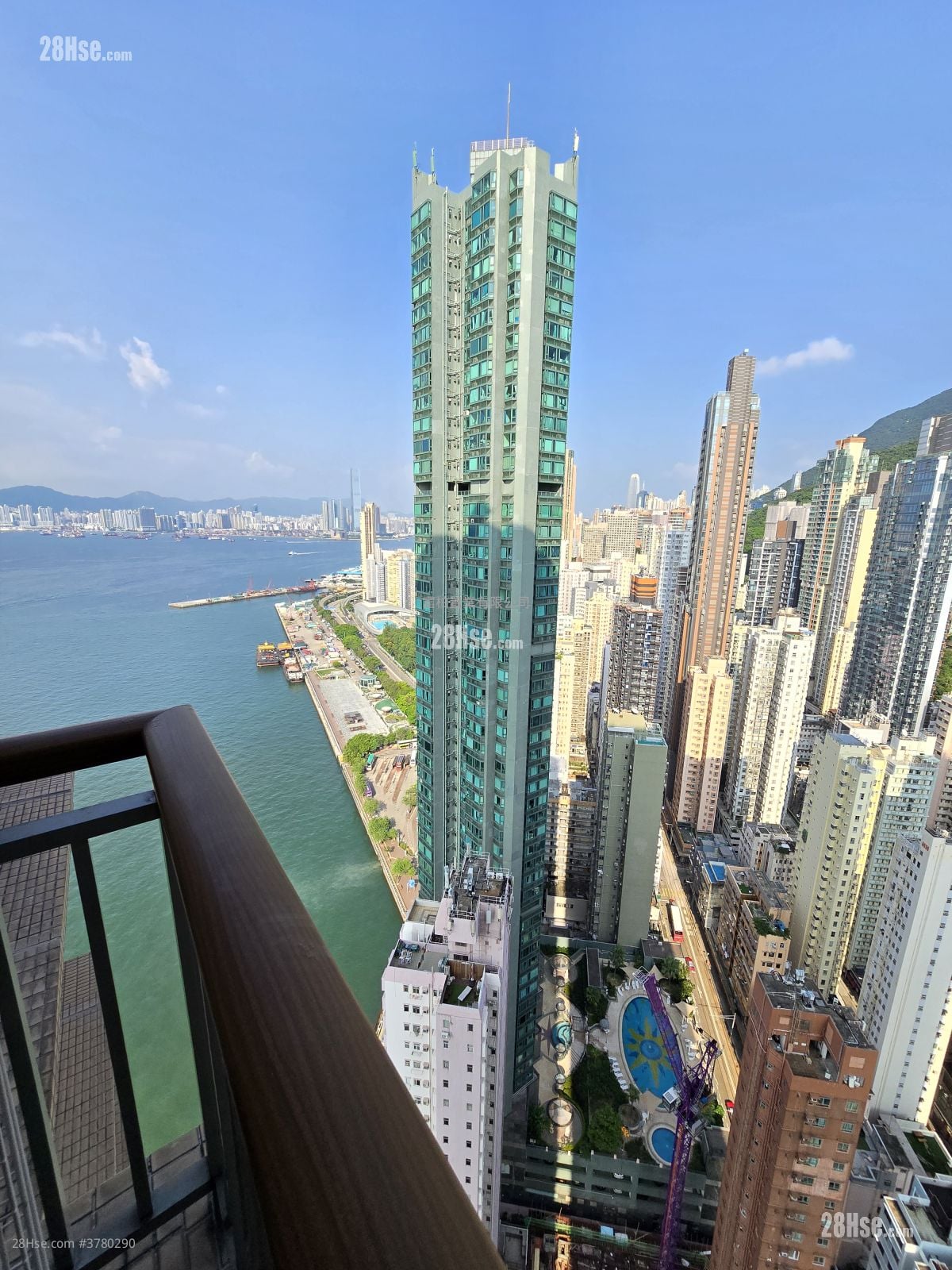 泓都 租盘 2 房 , 1 浴室 496 平方尺