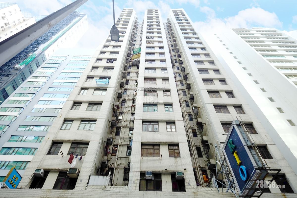 building outlook: Hang Shun Mansion Rental 2 Bedrooms , 1 Bathroom 328 ft²