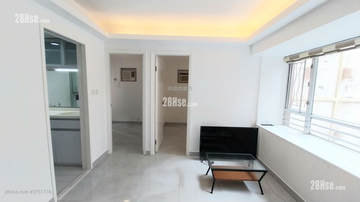 福怡大厦 租盘 2 房 , 1 浴室 373 平方尺