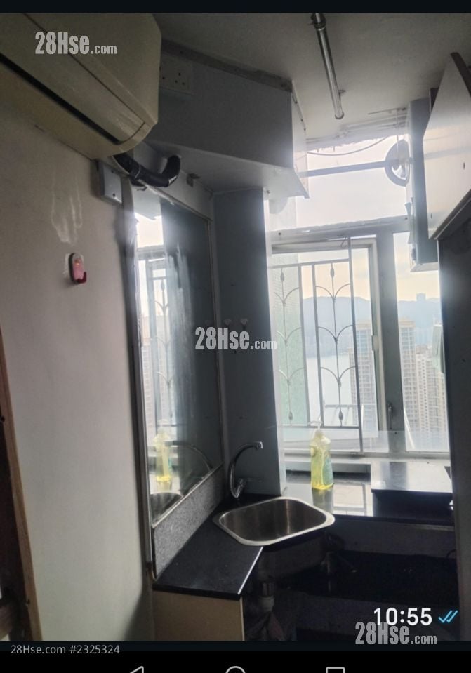 康柏苑 租盘 开放式间隔 , 1 浴室 401 平方尺