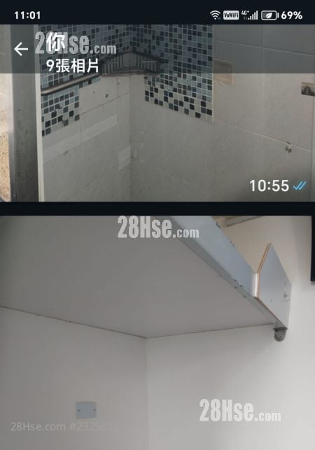 康柏苑 租盘 开放式间隔 , 1 浴室 401 平方尺