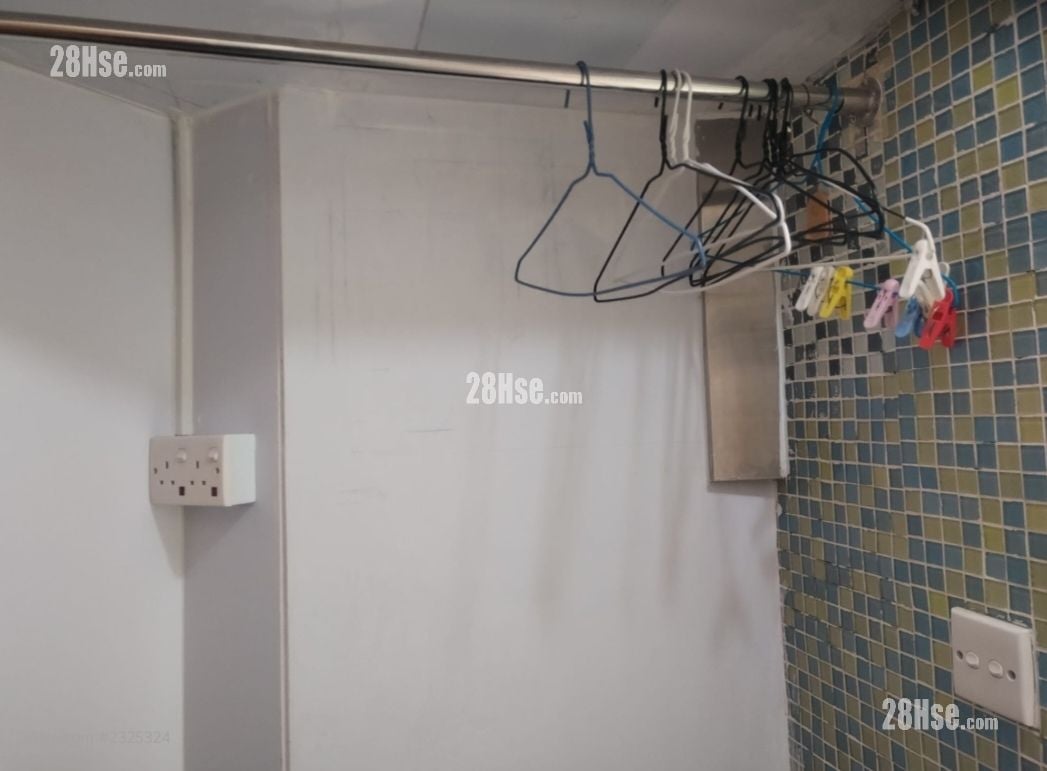 康柏苑 租盘 开放式间隔 , 1 浴室 401 平方尺