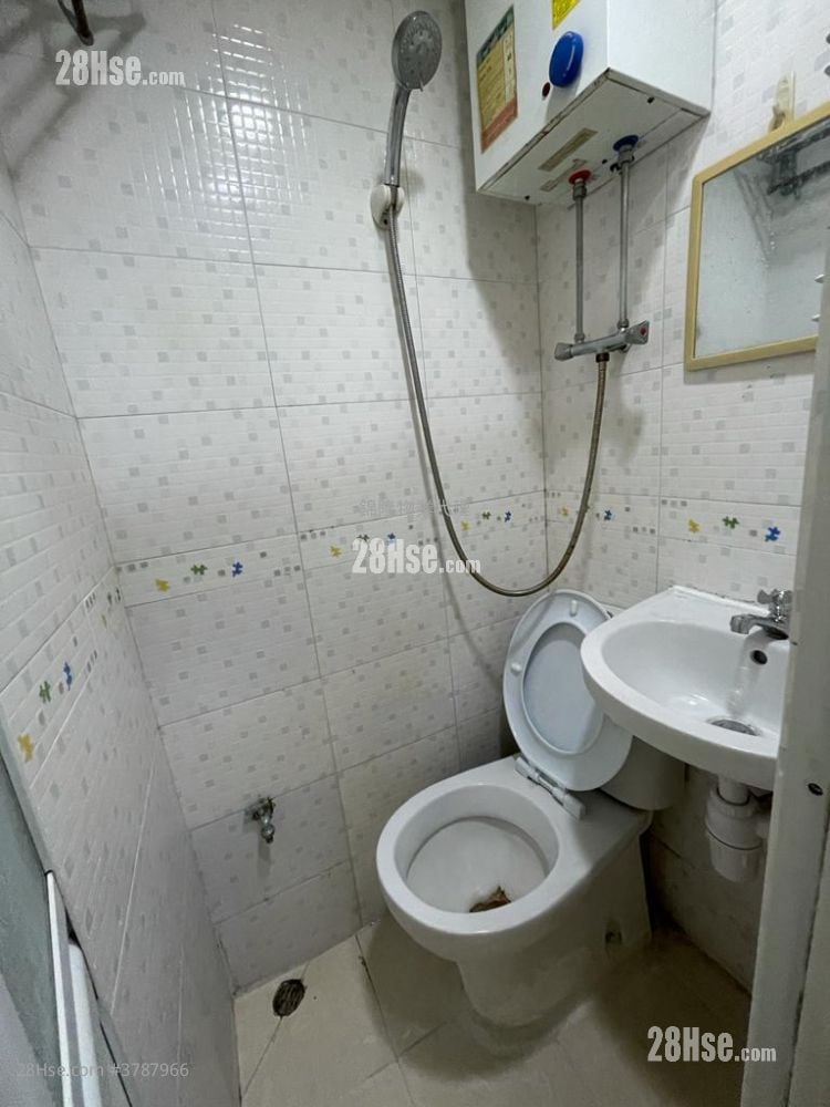 益丰大厦 租盘 开放式间隔 , 1 浴室 100 平方尺