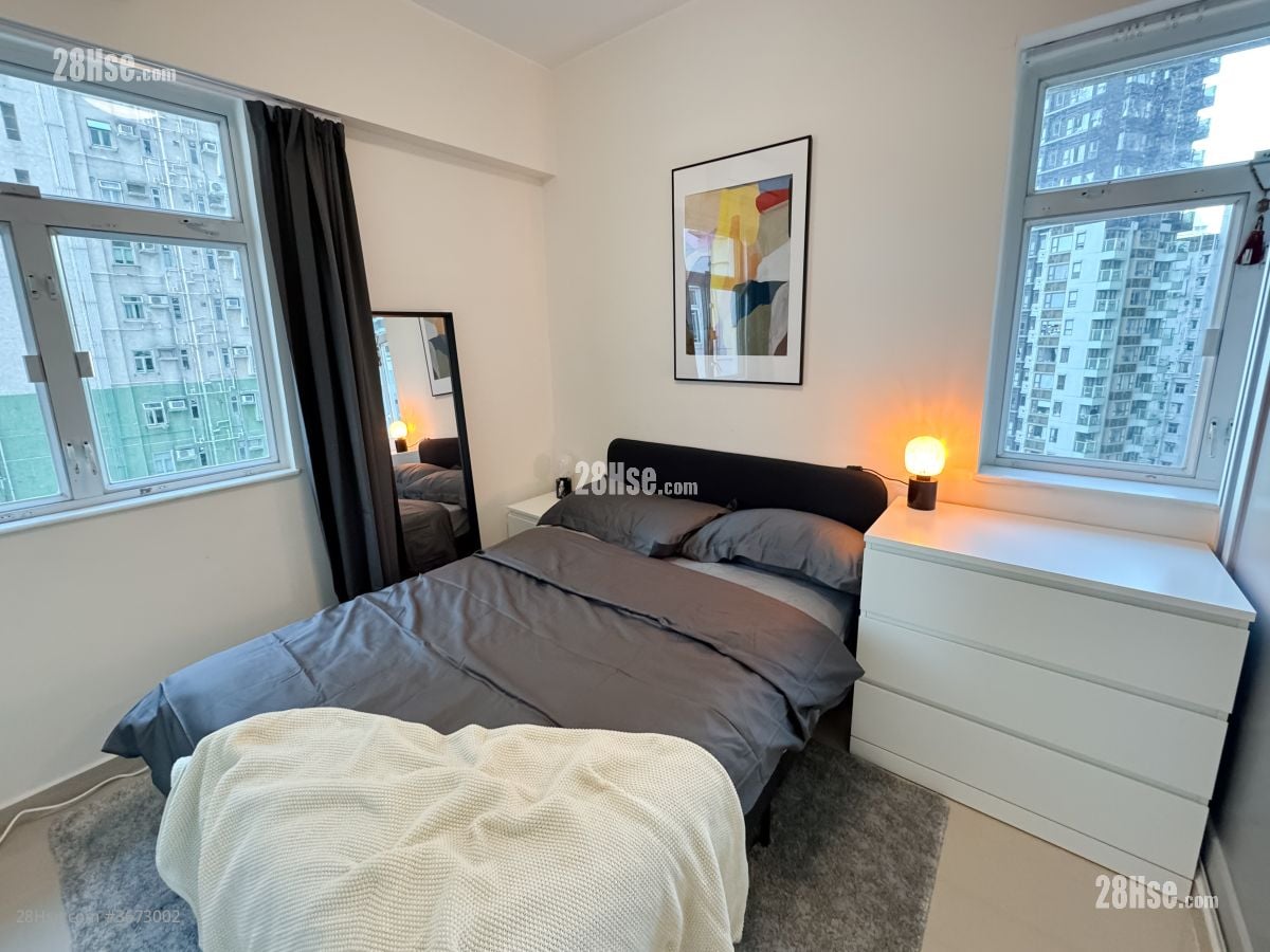 金坚大厦 租盘 1 房 , 1 浴室 118 平方尺