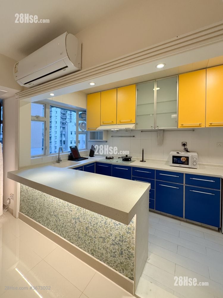 金坚大厦 租盘 1 房 , 1 浴室 118 平方尺