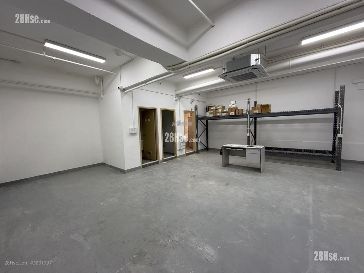 火炭区工业大厦 租盘 开放式间隔 , 3 厕所