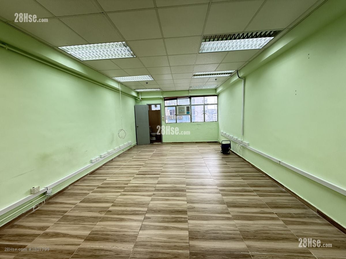 喜利佳工业大厦 租盘 开放式间隔 , 1 厕所 370 平方尺