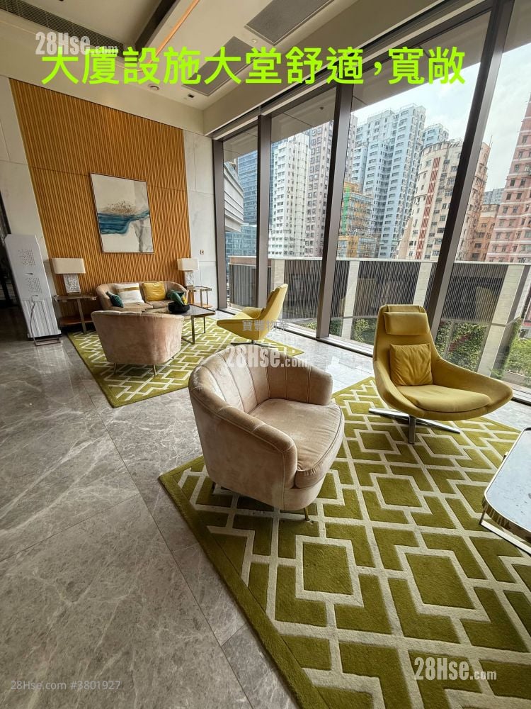 凯滙 租盘 2 房 , 1 浴室 543 平方尺