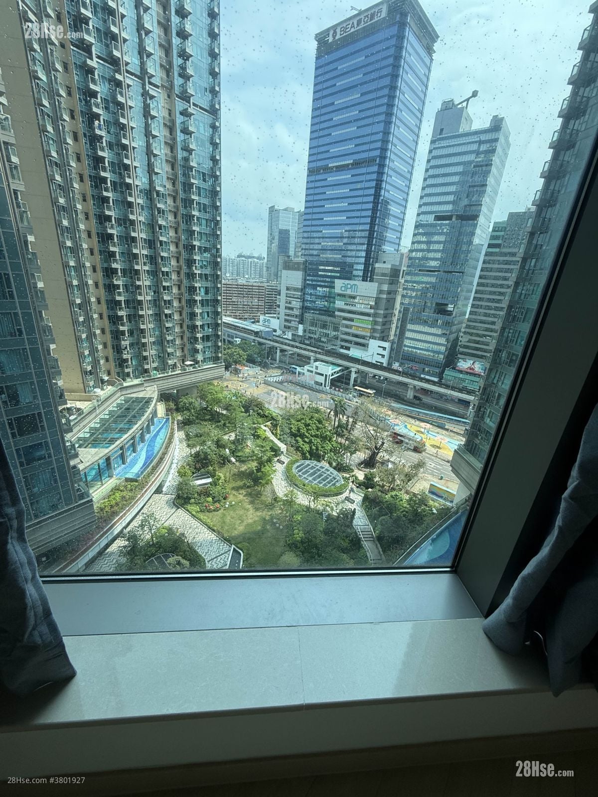 凯滙 租盘 2 房 , 1 浴室 543 平方尺