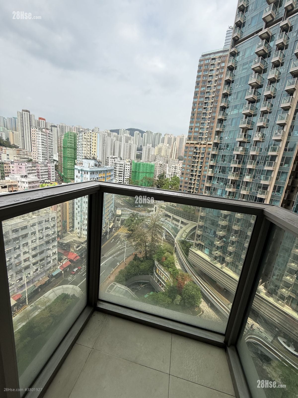 凯滙 租盘 2 房 , 1 浴室 543 平方尺